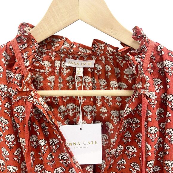 Anna Cate Honey on Miami Isabella Dress Red/Geko Women’s Size Small - Picture 2 of 12